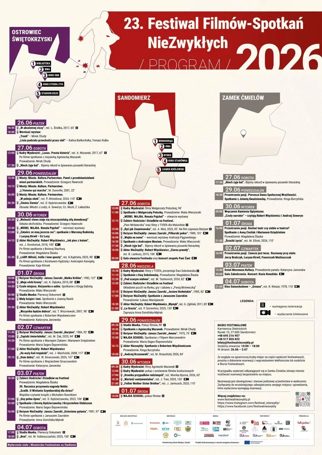 23. Festiwal Filmów-Spotkań NieZwykłych
