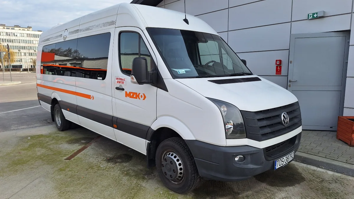 Miejski Zakład Komunikacji Sp. z o.o. w Ostrowcu Świętokrzyskim sprzedaje Volkswagen CRAFTER