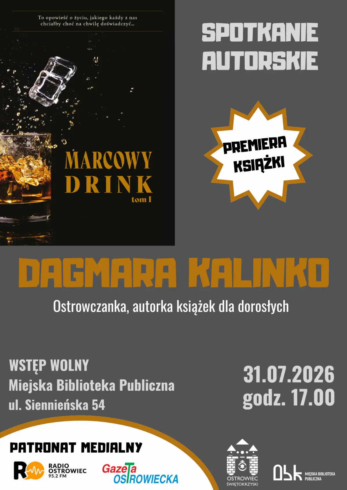 Spotkanie autorskie z Dagmarą Kalinko w Miejskiej Bibliotece Publicznej